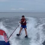 waterskiing