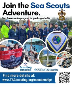 TAC Sea Scouts White Bar